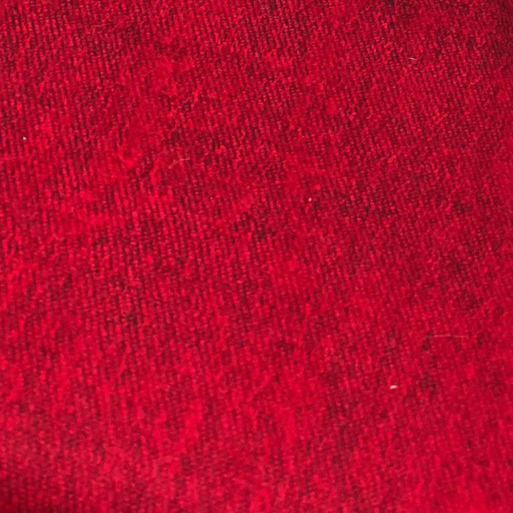 Christmas Red-y Fingerless Gloves Wool From Nepal - Picture 4 of 7